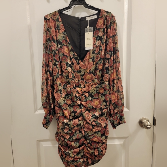 Mango Dress Fall Wedding Guest - Picture 3 of 5